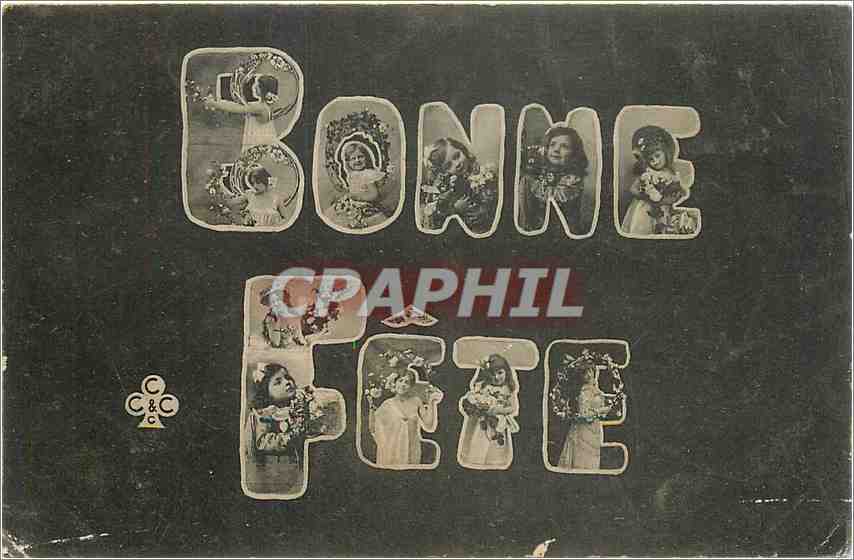 CPA Bonne Fete Enfants