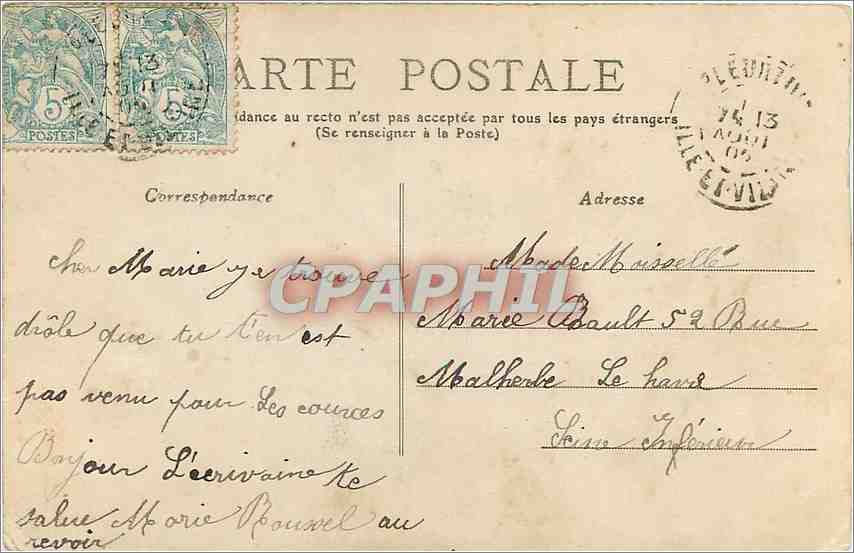 CPA Bonne Fete Enfants — Rückseite