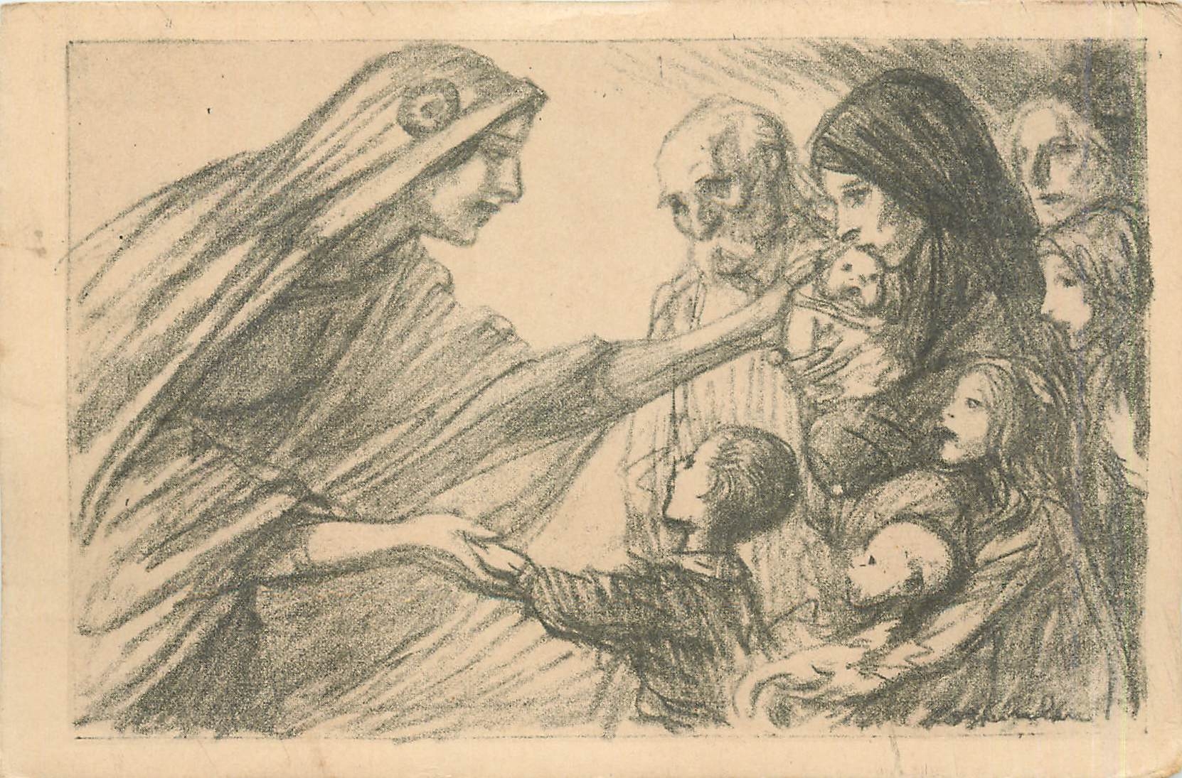 Séance de secours — Journée Française du Secours National — Devambrez, Passage Pancrace