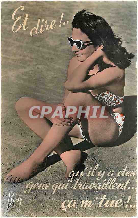 CPM Et dire Femme