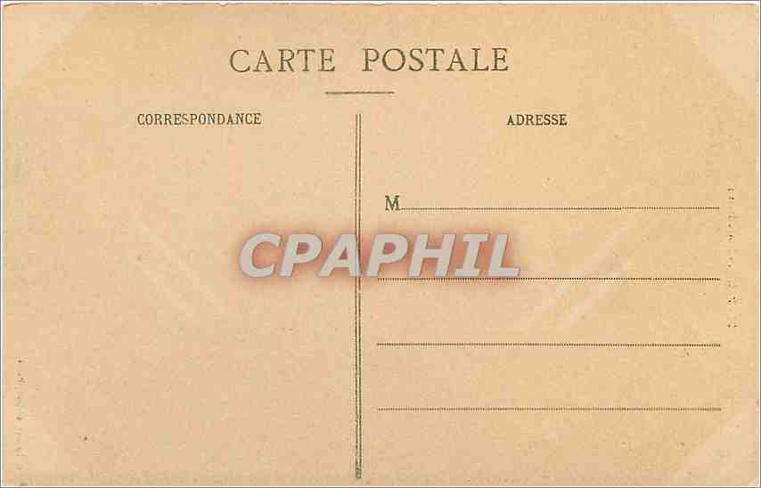 CPA Paris Notre Dame  — Rückseite