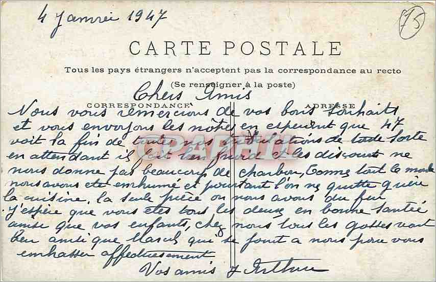 CPA Paris Gare du Quai d'Orsay  — Rückseite