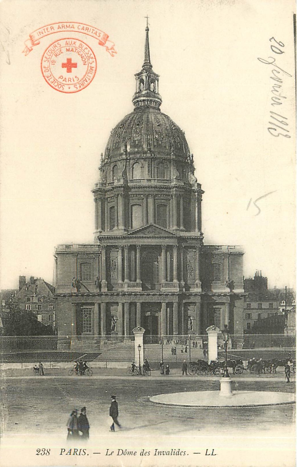 CPA Paris Le Dome des Invalides 