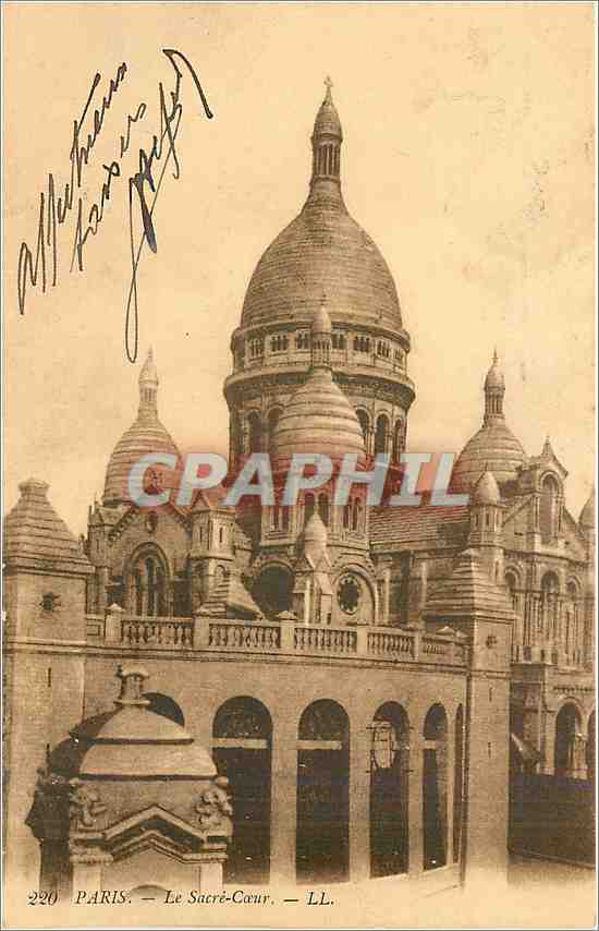CPA Paris Le Sacre Coeur 
