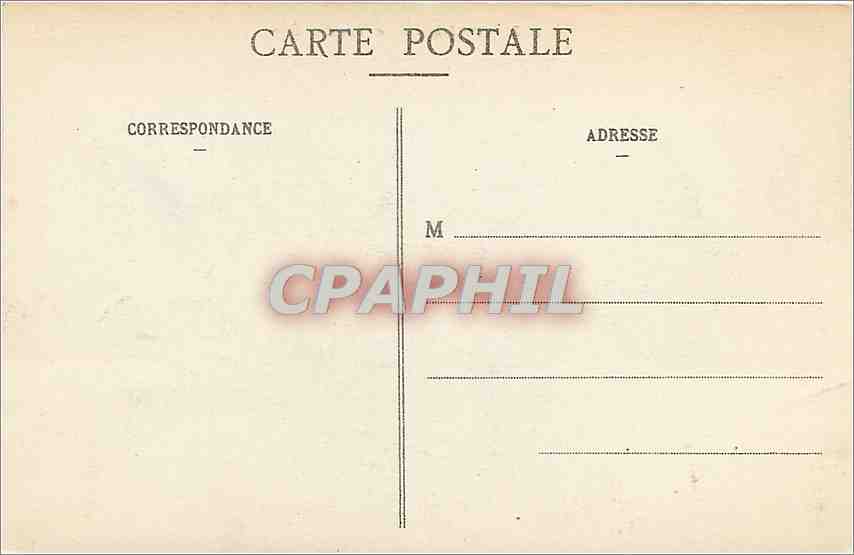 CPA Paris Le Trocadero  — Verso