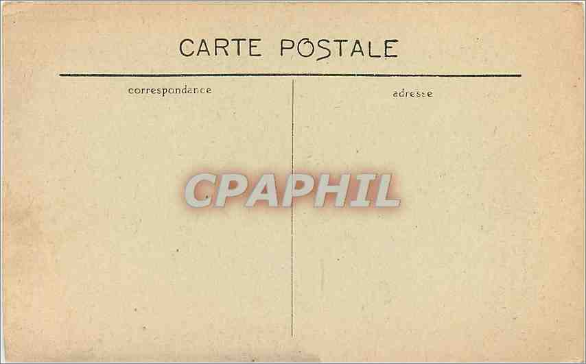 CPA Paris La Ste Chapelle  — Verso
