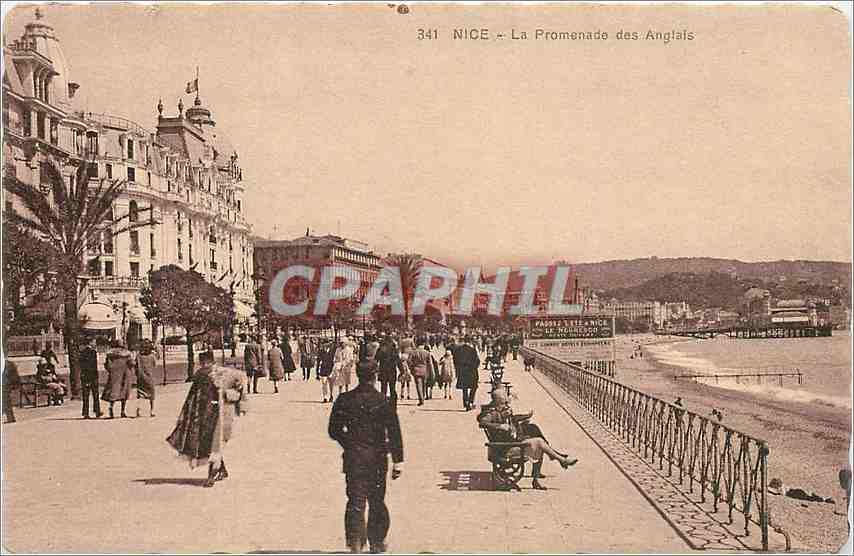 CPA Nice La Promenade des Anglais 
