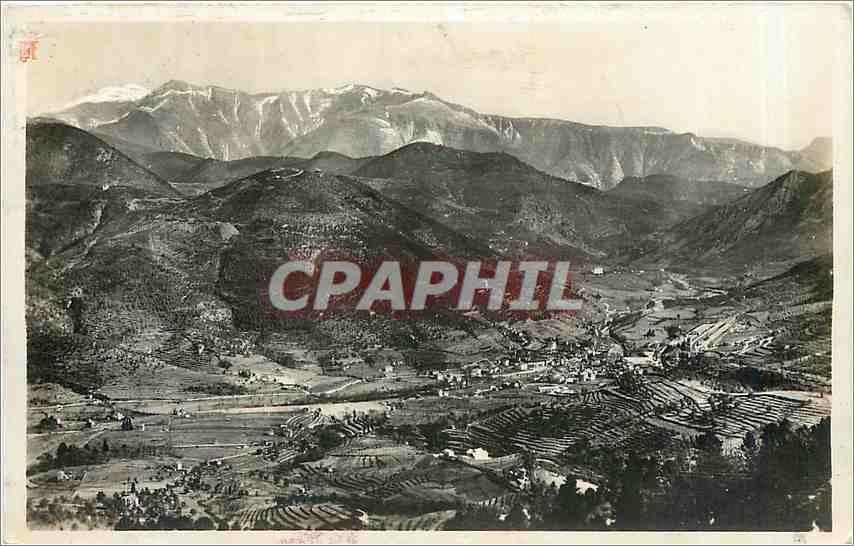 CPM Sospel AM Vue generale et les Monts Italiens 