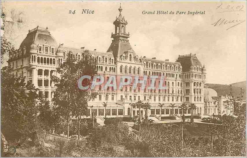 CPA Nice Grand Hotel du Parc Imperial 