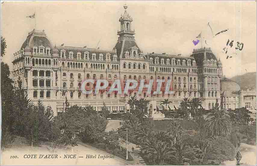 CPA Cote d'Azur Nice Hotel Imperial 