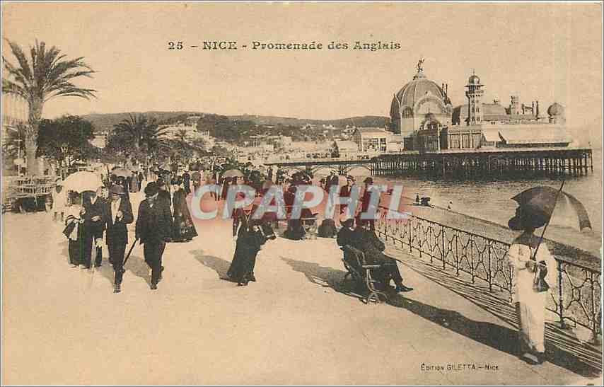 CPA Nice Promenade des Anglais 