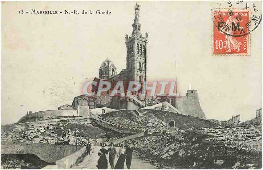 CPA Marseille ND de la Garde 