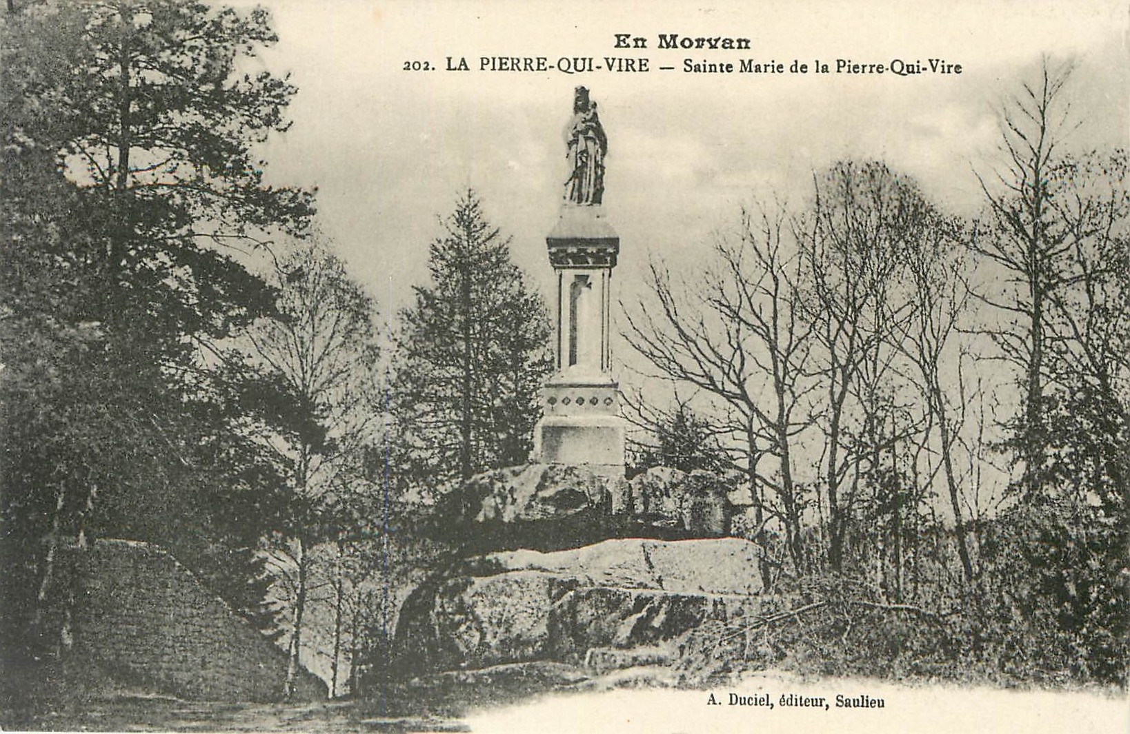 La Pierre-qui-Vire — Sainte Marie de la Pierre-qui-Vire — A. Duciel, éditeur, Saulieu