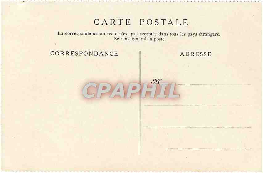 CPA Etablissement Thermal de Pougues les Eaux  — Rückseite