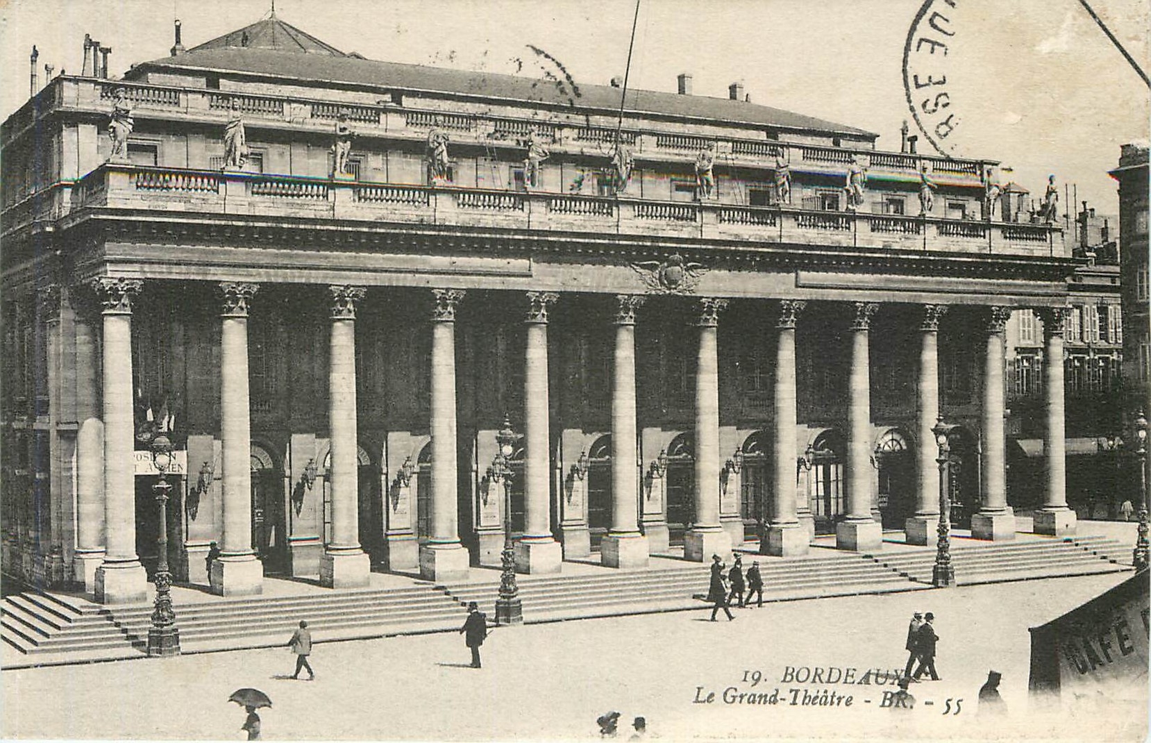 CPA Bordeaux Le Grand Theatre 
