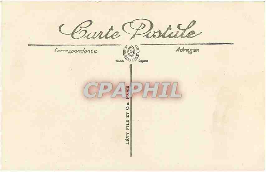 CPA Lourdes Saint Michel et la Basilique  — Verso