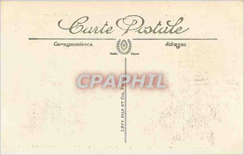 CPA Lourdes La Vallee d'Argeles et Les Pyrenees  — Verso