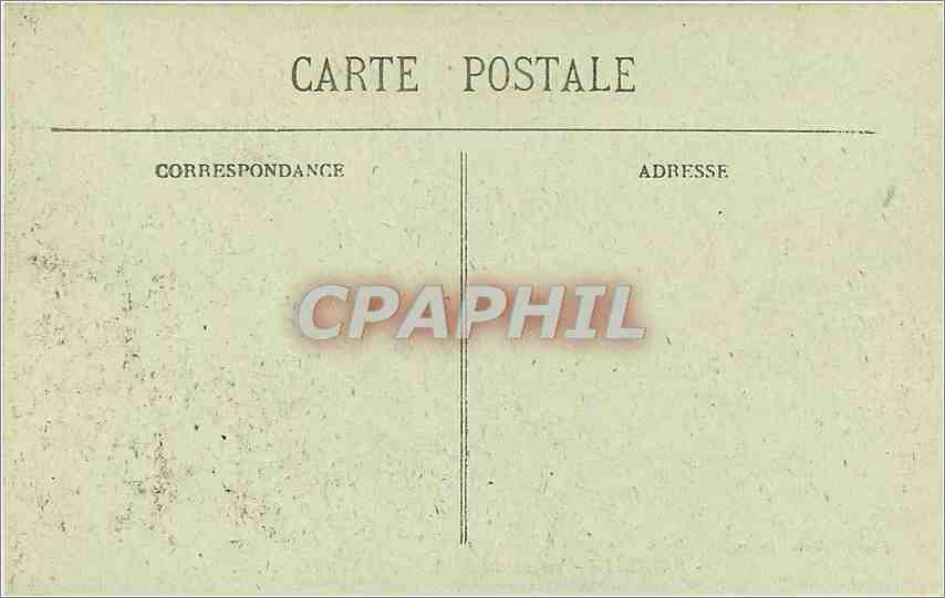 CPA Biarritz Vague au Rocher de la Vierge  — Verso