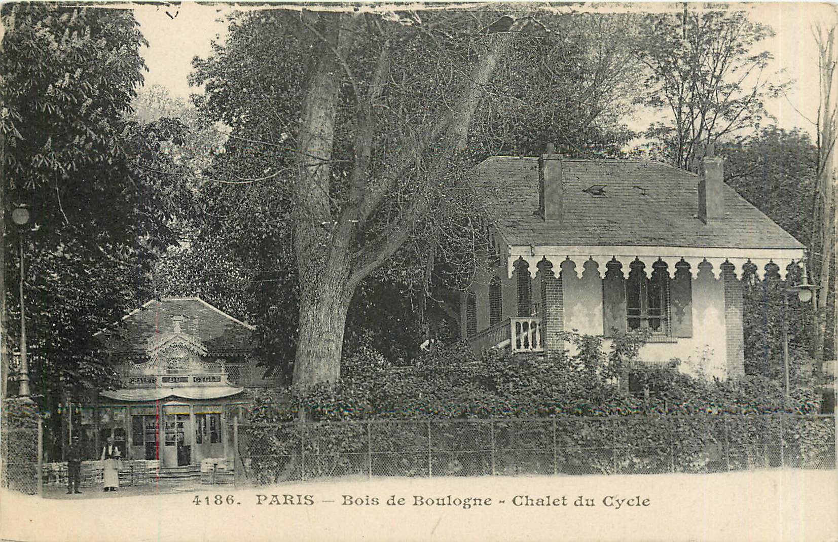 CPA Paris Bois de Boulogne Chalet du Cycle 