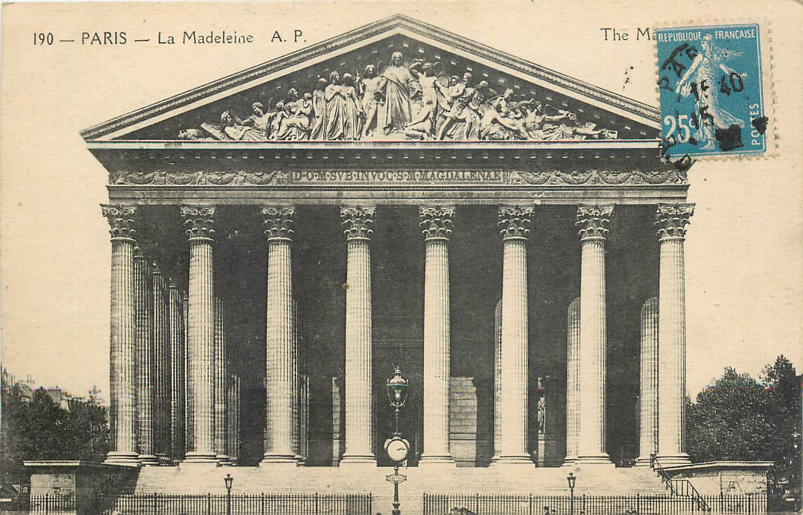 CPA Paris La Madeleine 