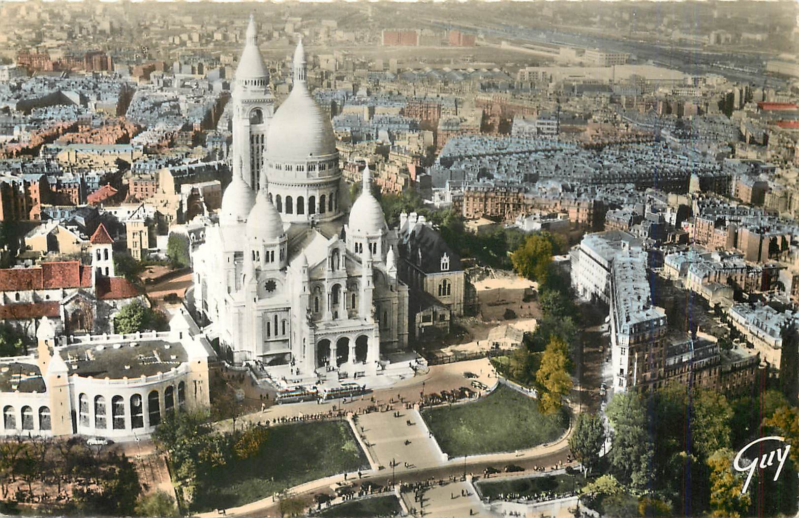 CPM Paris La Basilique du Sacre Coeur de Montmartre 