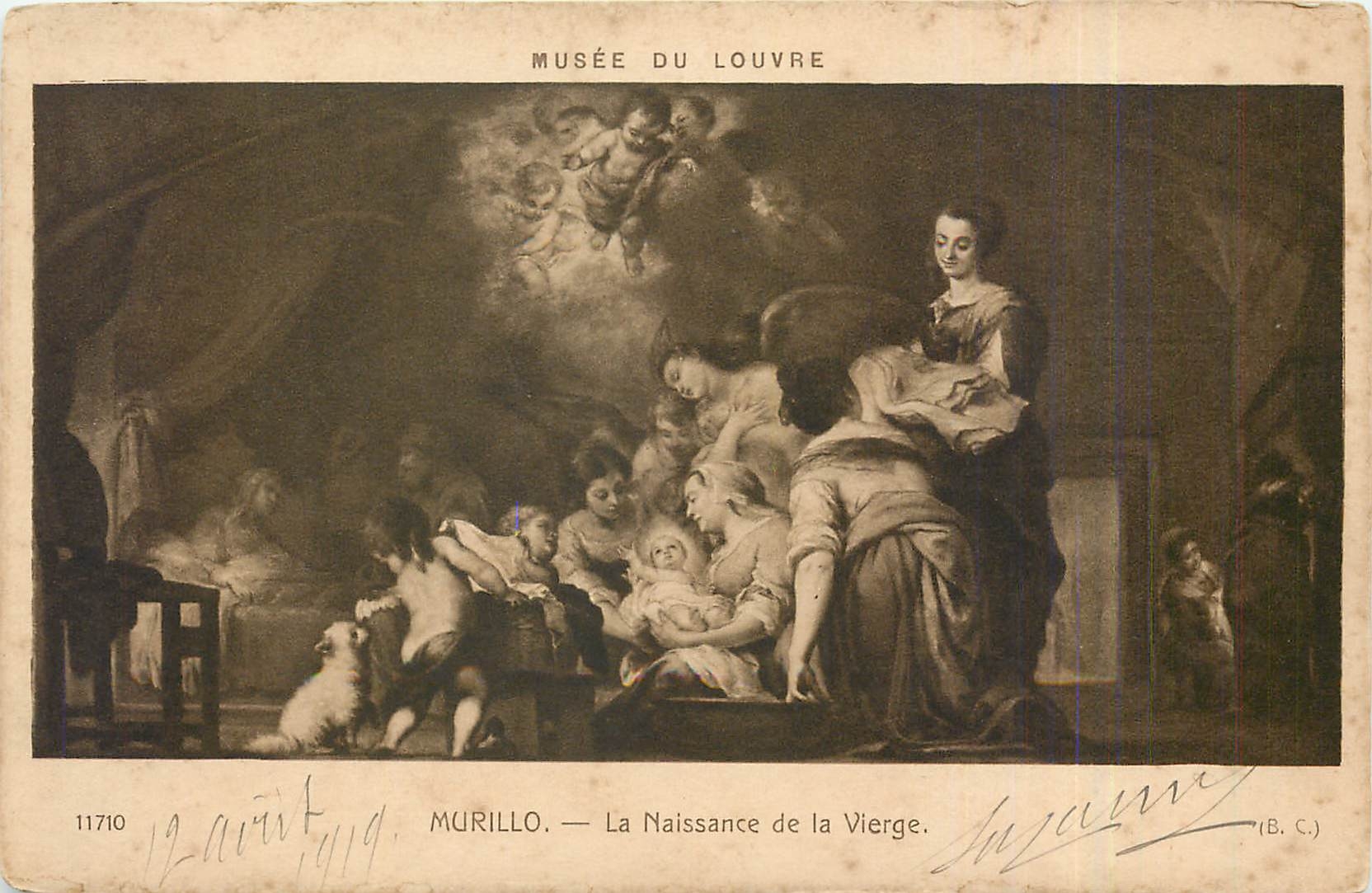 La Naissance de la Vierge — Musée du Louvre — Édition B.C.