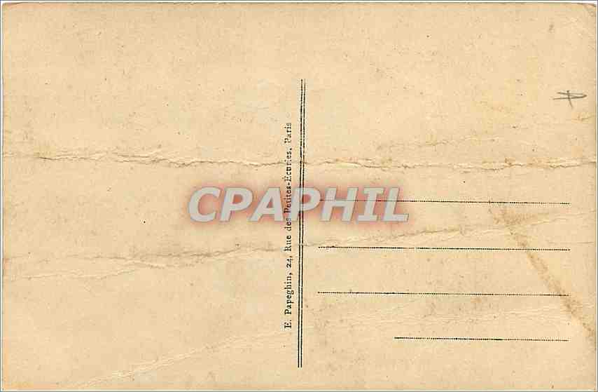 CPA Le Tombeau du Soldat Inconnu Paris Arc de Triomphe — Rückseite