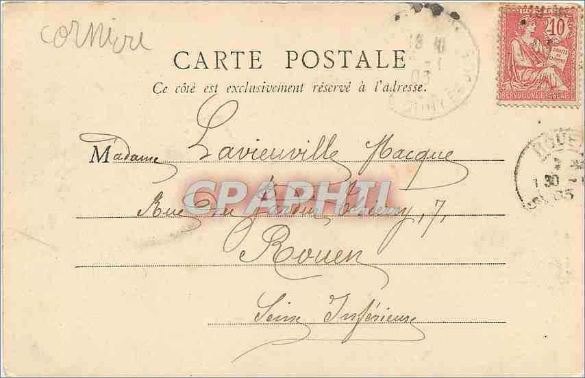 PARIS — La Gare du Nord — B.P. Paris, n°71 — Verso