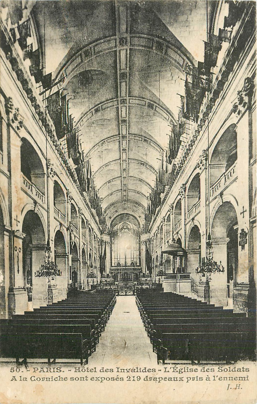 CPA Paris Hotel des Invalides L'Eglise des Soldats 