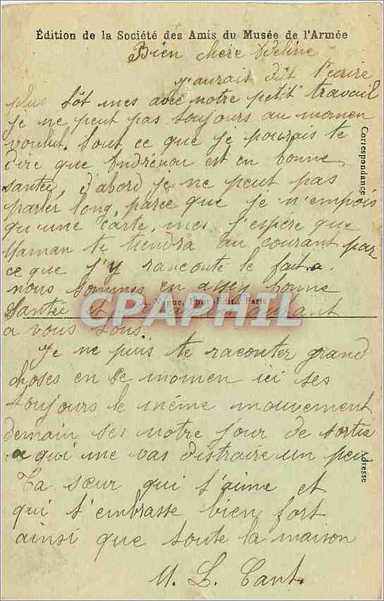 CPA Paris Hotel des Invalides L'Eglise des Soldats  — Verso