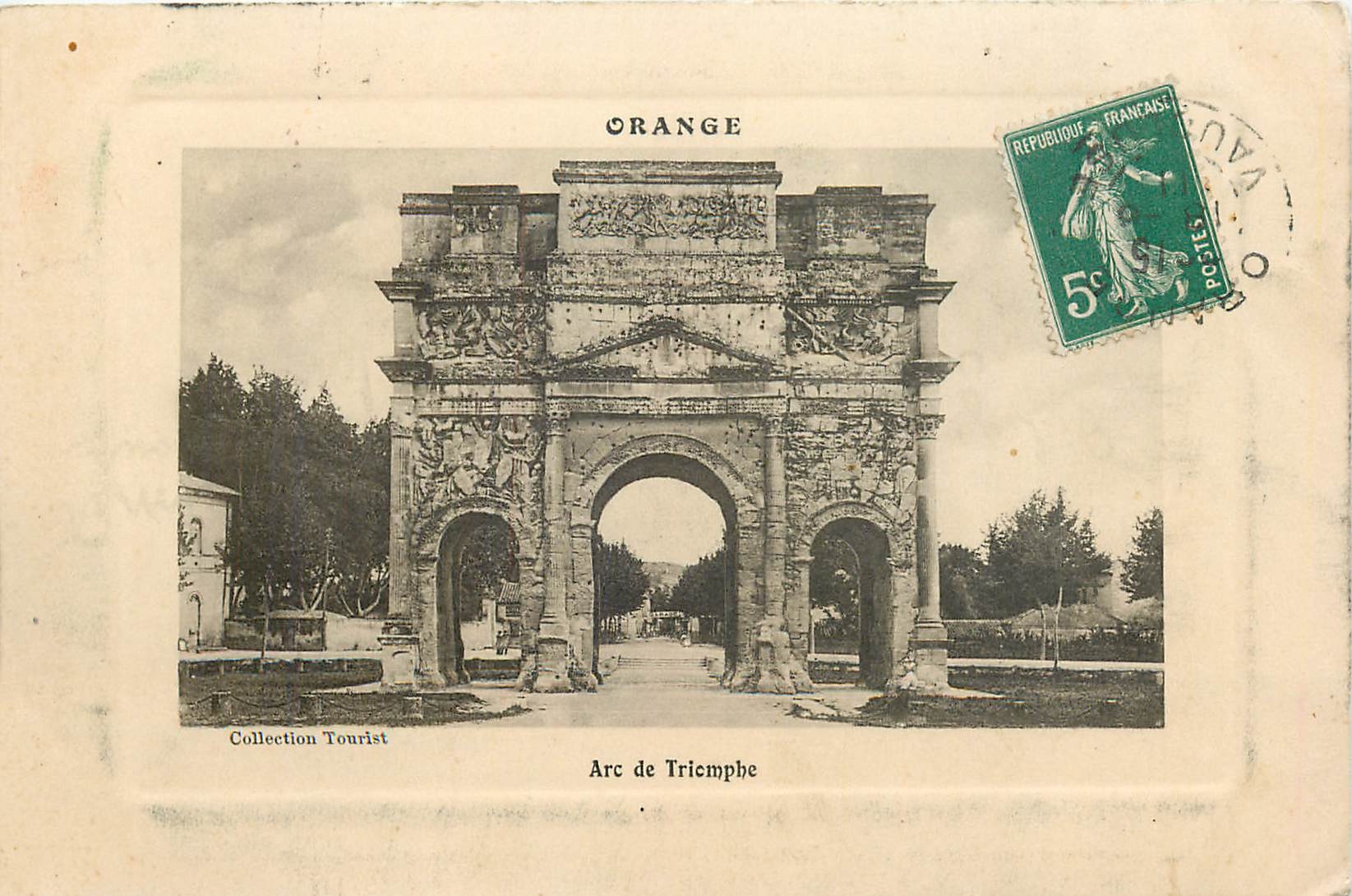 CPA Orange Arc de Triomphe 
