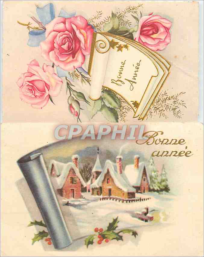 CPA Bonne Annee 