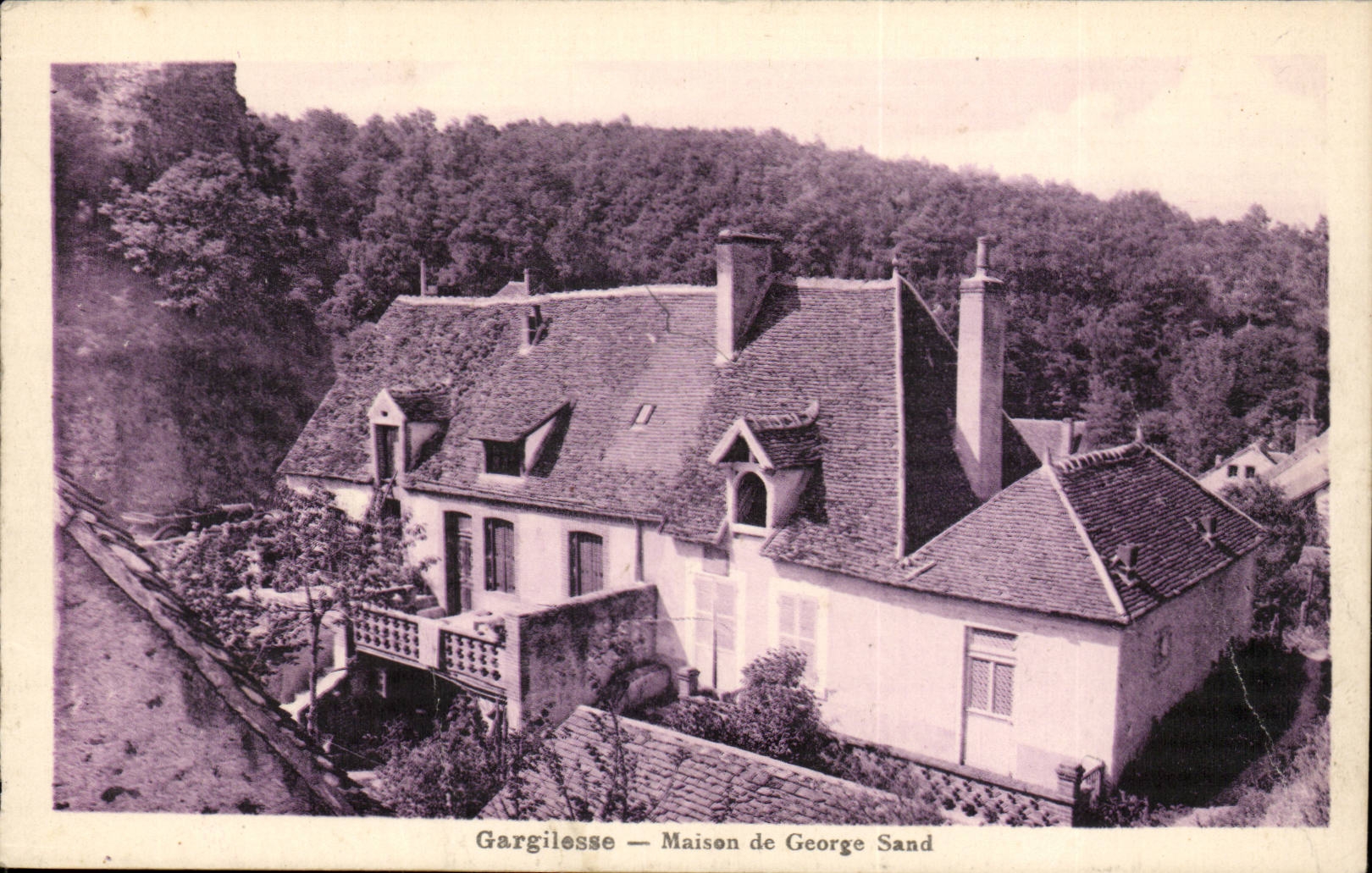 Gargilesse CPA Maison de George Sand
