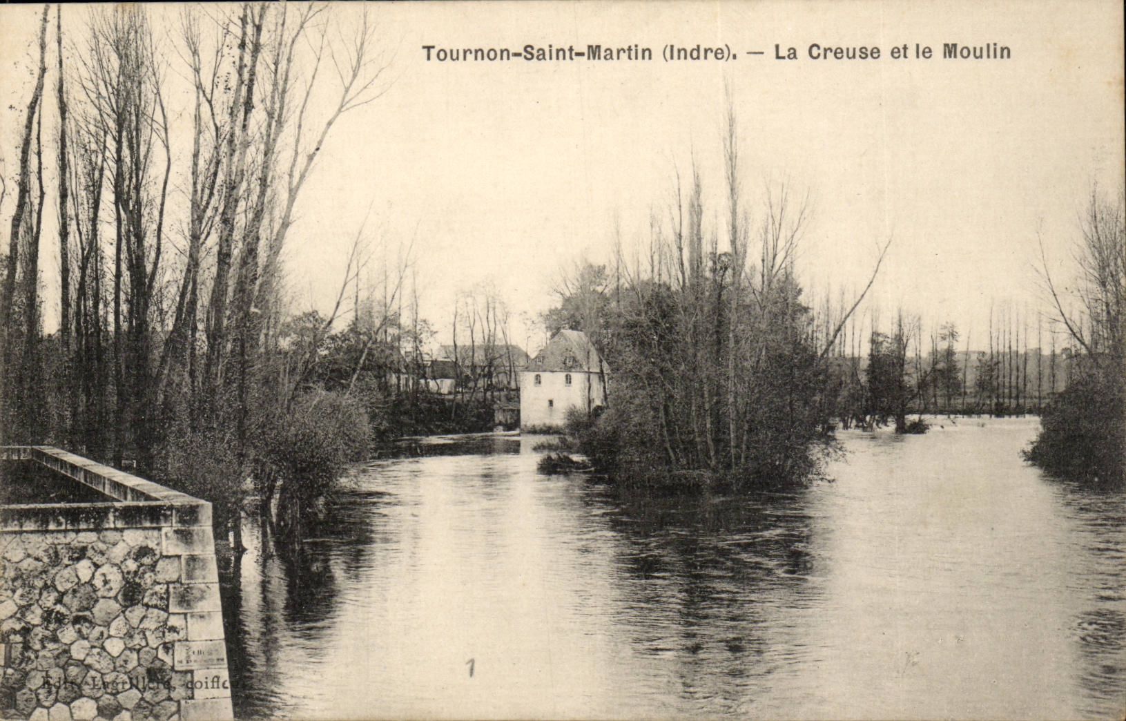 Tournon saint Martin CPA La Creuse et le Moulin