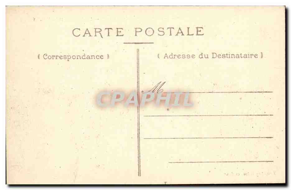 Tournon saint Martin CPA La Creuse et le Moulin — Rückseite