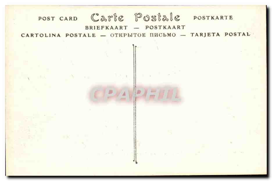 CPA Gargilesse La Creuse au pont noir — Rückseite