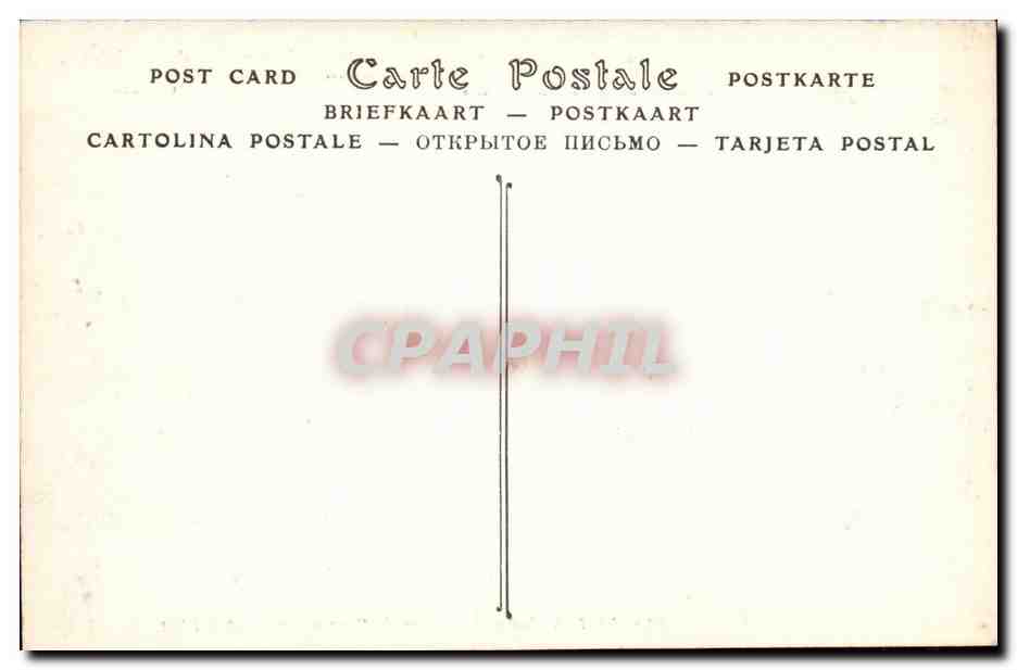 Le Pin CPA Les bains de Georges Sand — Rückseite