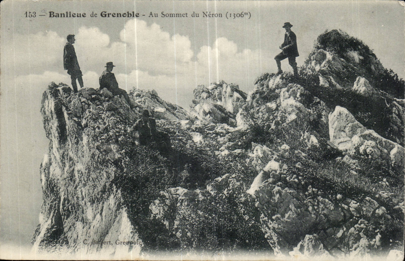 Banlieue de Grenoble — Au Sommet du Néron (1306m) — C. Baffert, Grenoble, n°153