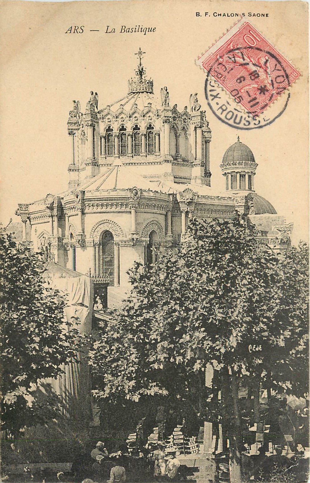 CPA Ars - La Basilique