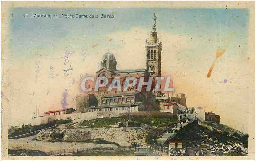 CPA Marseille - Notre Dame de la Garde