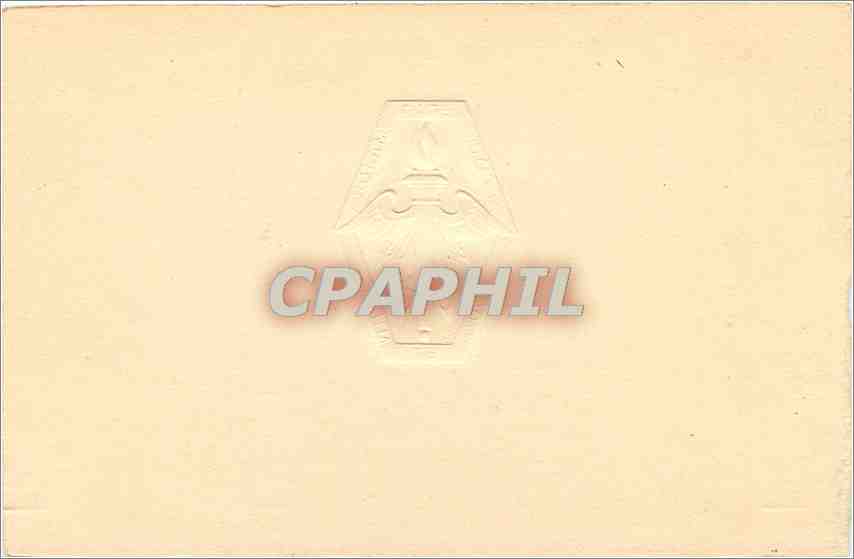 CPA Ecole Etat Major Duci et Militi Militaria — Rückseite