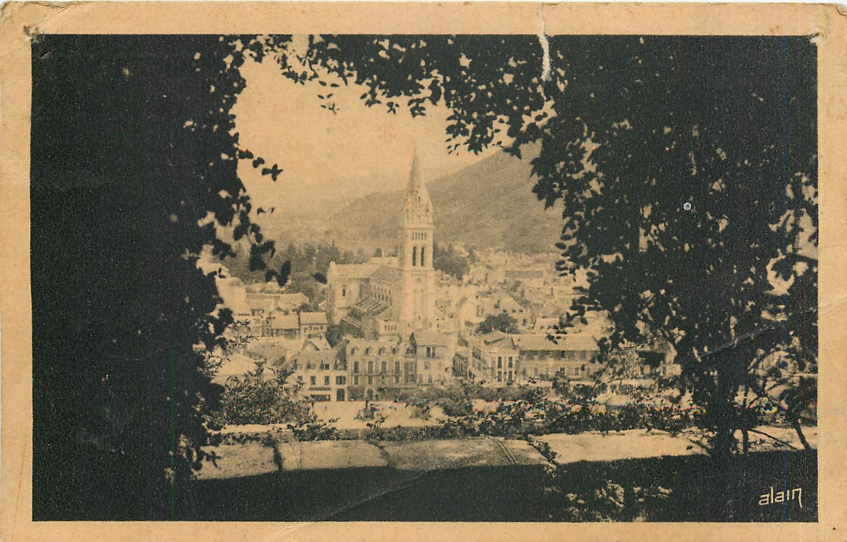 CPA Lourdes Eglise Paroissiale