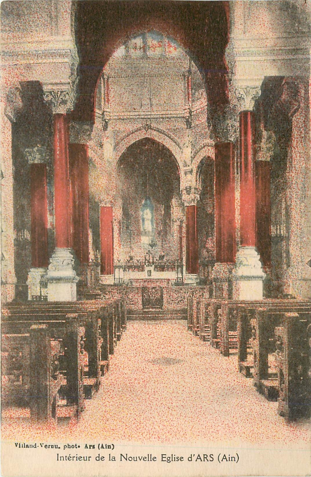CPA Photo de la Nouvelle Eglise d'Ars (Ain)