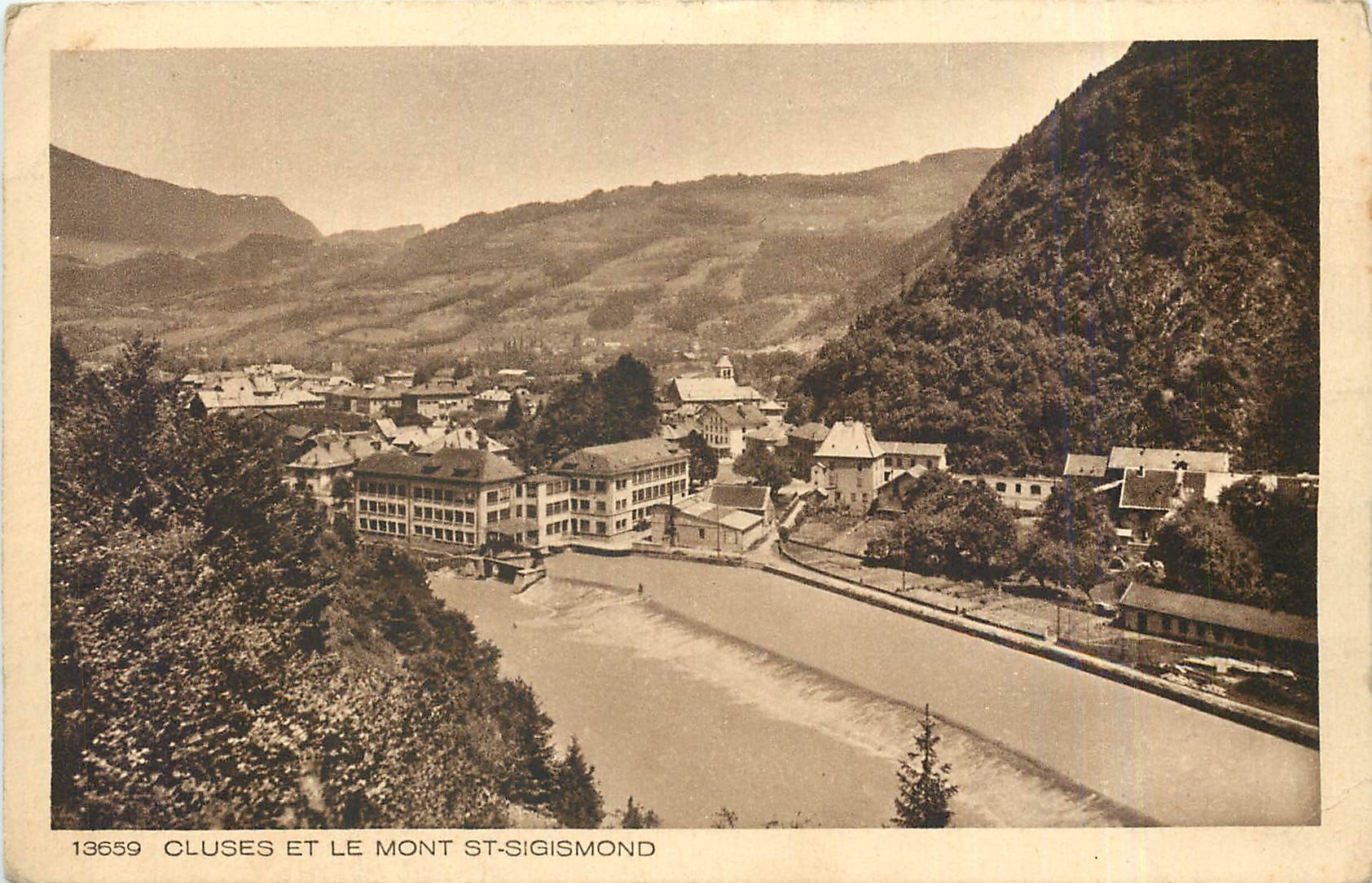 CPA Cluses et le Mont St-Sigismond