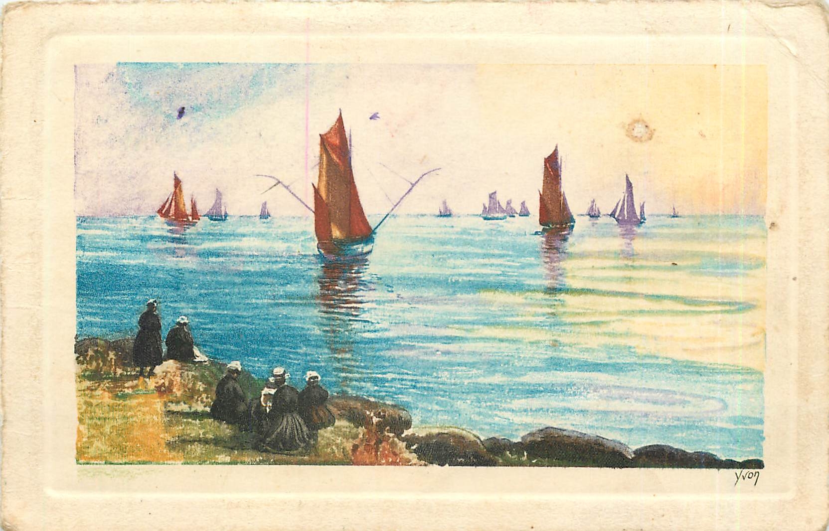 CPA Bateaux de peche