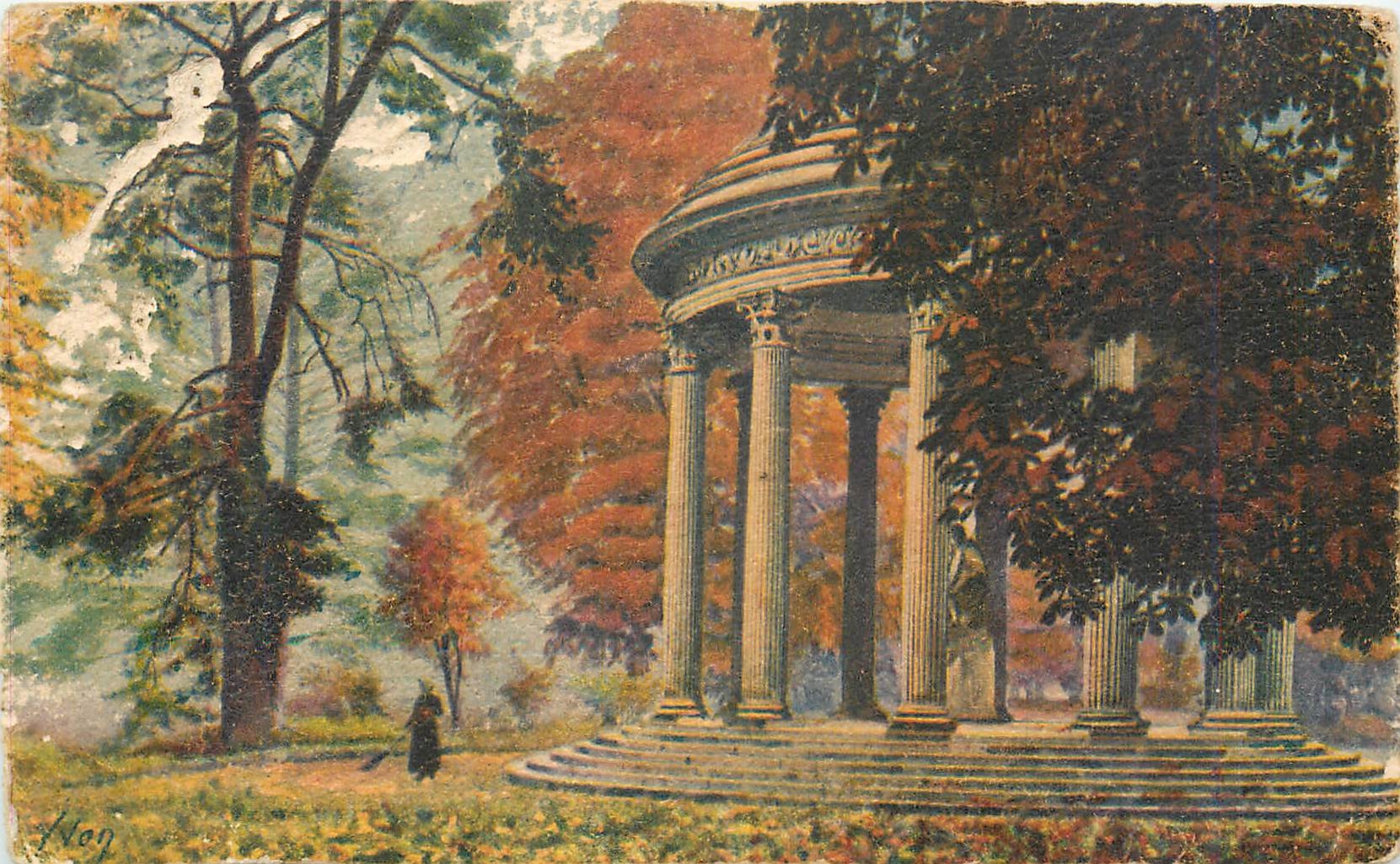 CPA Splendeur et Charmes de Versailles Petit Trianon - Le Temple de l'Amour