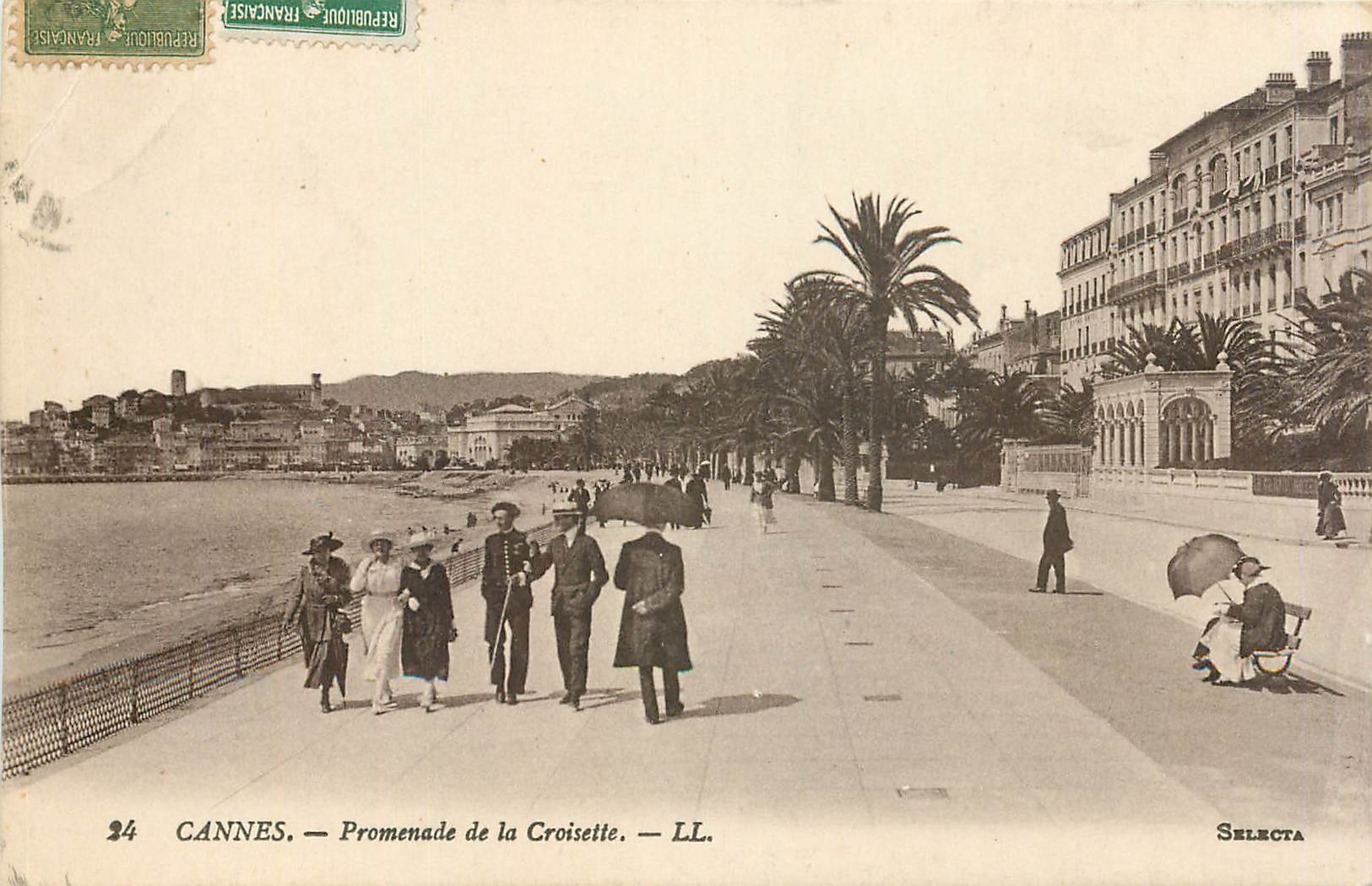CPA Cannes - Promenade de la Croisette