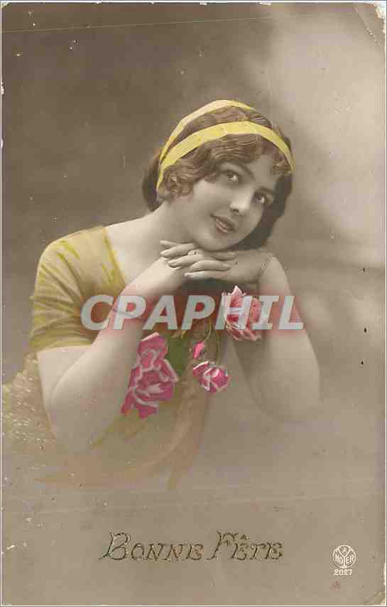 CPA Bonne Fete Femme