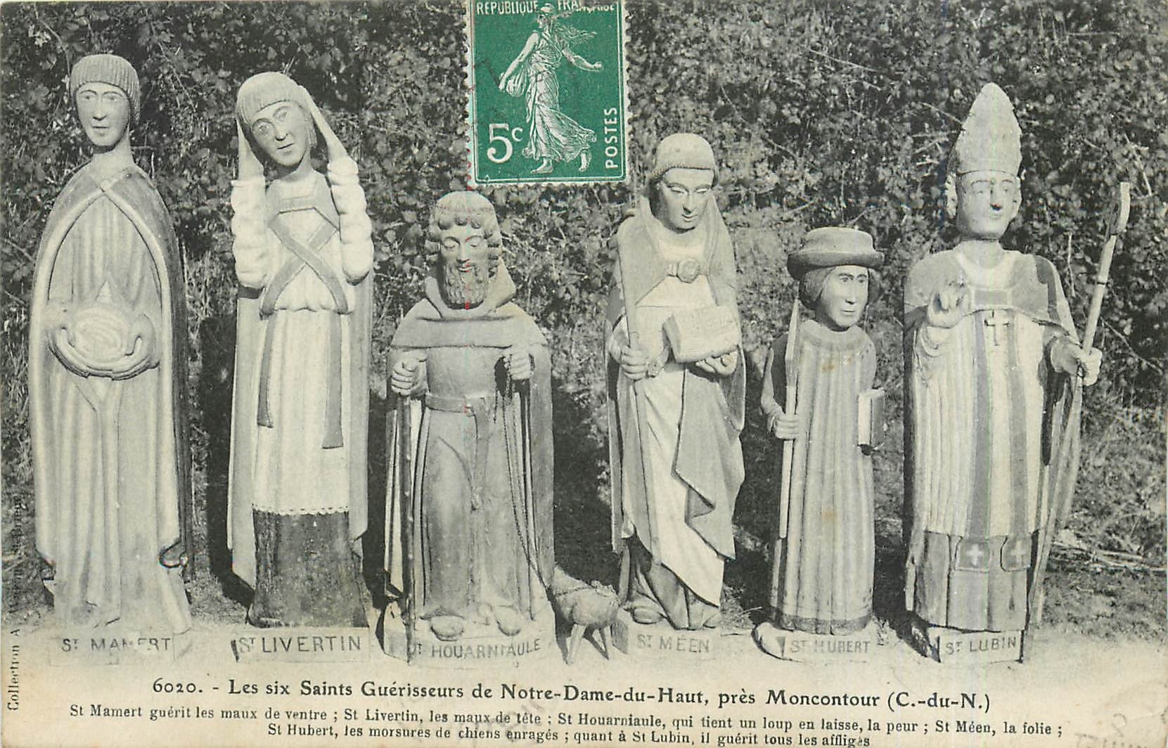 CPA Les Saints Guerisseurs de Notre-Dame du Haut pres Moncontour