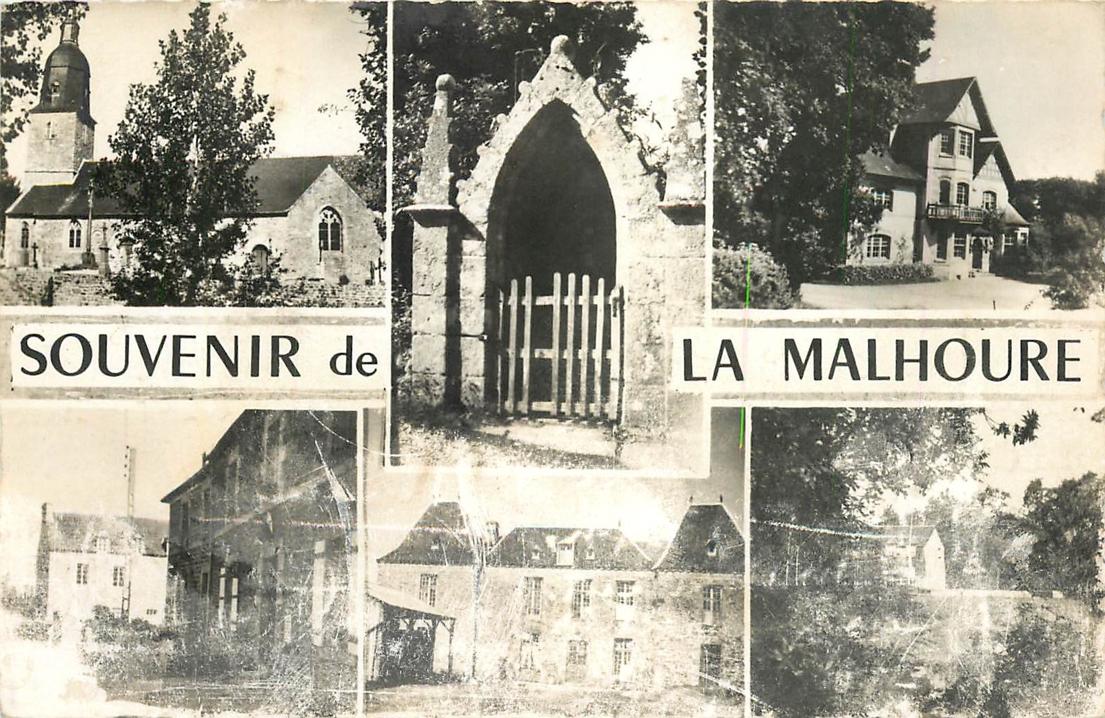 CPM Souvenir de La Malhoure